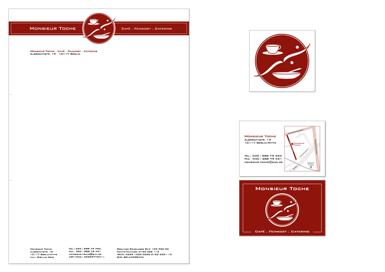 Corporate Identity Monsieur Toche