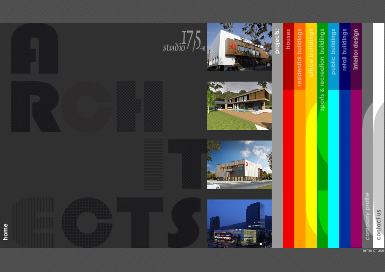 Website Studio 17,5-m Architects